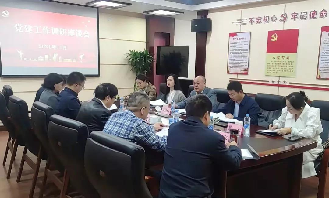 集团党委副书记李建红深入公司调研党建工作