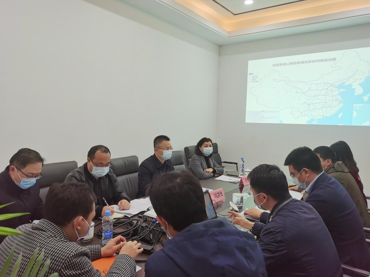 总经理周剑光到江西中交信通公司现场办公
