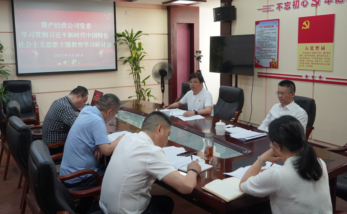 公司党委开展学习贯彻习近平新时代中国特色社会主义思想主题教育学习研讨