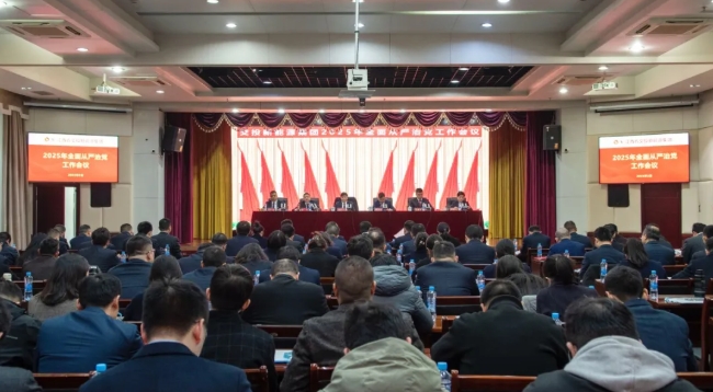 公司党委召开2025年全面从严治党工作会议
