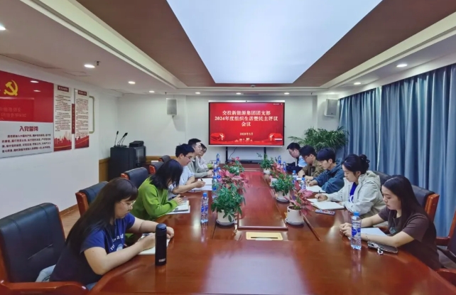 公司团支部开展2024年度组织生活会暨团员教育评议
