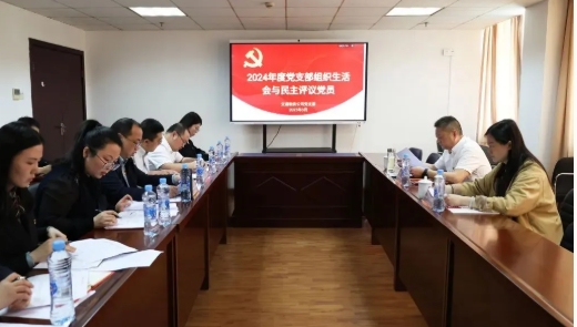 公司领导班子分别到各党支部督导组织生活会